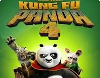 A group of animated animal warriors stand confidently. A panda in a red cape leads at the center, surrounded by fierce companions on a hexagonal patterned floor.